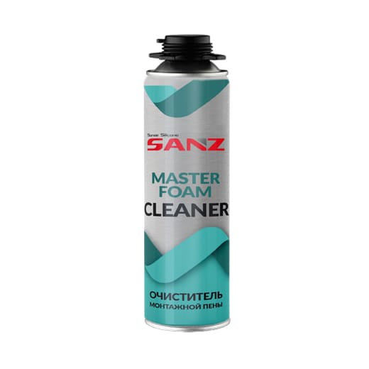 Очиститель монтажной пены SANZ MASTER FOAM CLEANER Очиститель монтажной пены SANZ MASTER FOAM CLEANER
